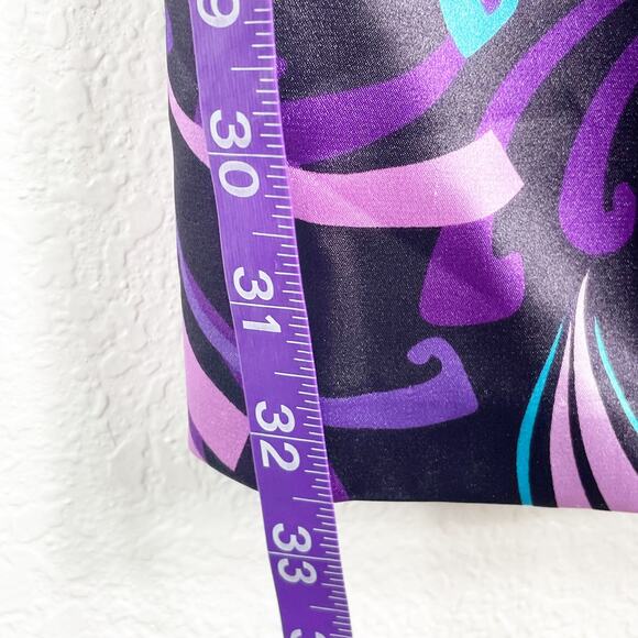 Guess Y2K Women's Satin Sequin Purple Hippie Boho Top Fairy Whimsy Festival Sml - Picture 6 of 7